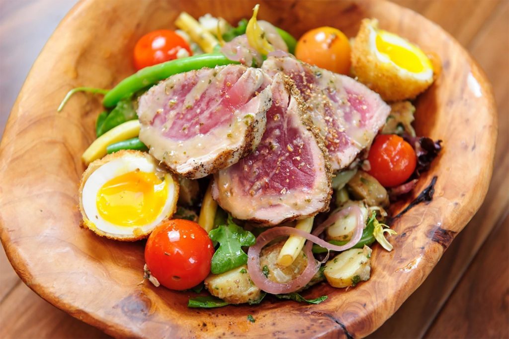 Grilled Tuna Salade Niçoise